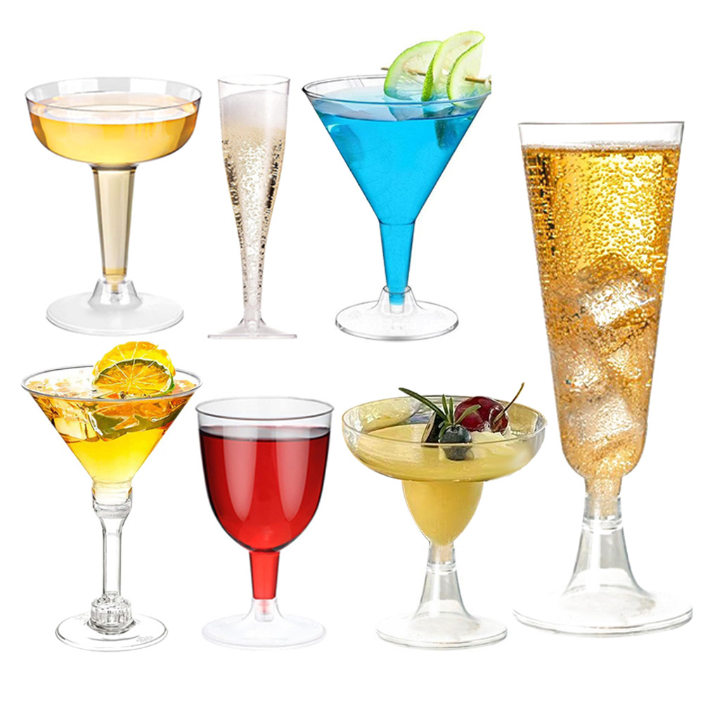 Одноразовая пластиковая коктейльная рюмка, бокал для красного вина, десертный стол, кубок, рюмка для пудинга, кейтеринг, бокал для шампанского на вечеринке