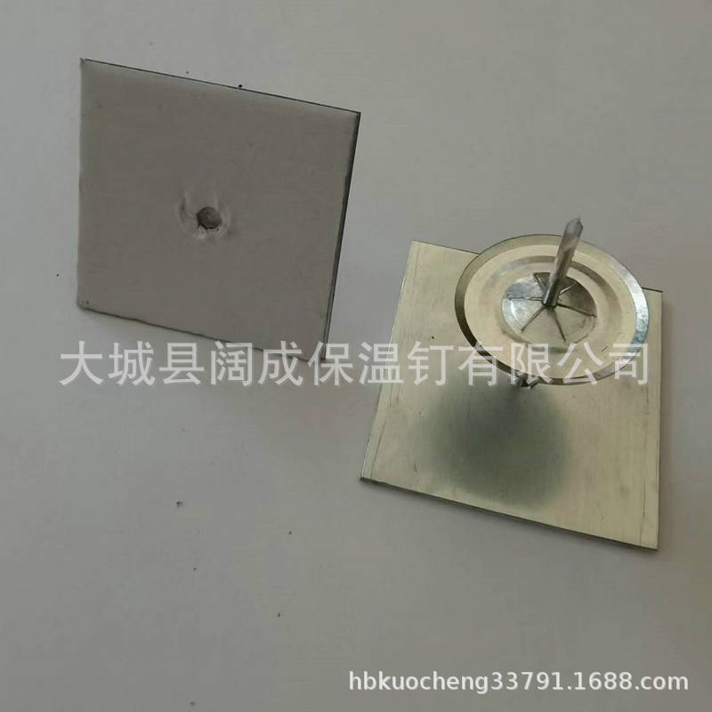 Self-Adhesive Insulation Nails for Central Air Conditioning Exterior Wall Insulation, Round Head Nails, Manufacturer of Marine Fixing Nails, Custom Aluminum Nails for Hanging Nets