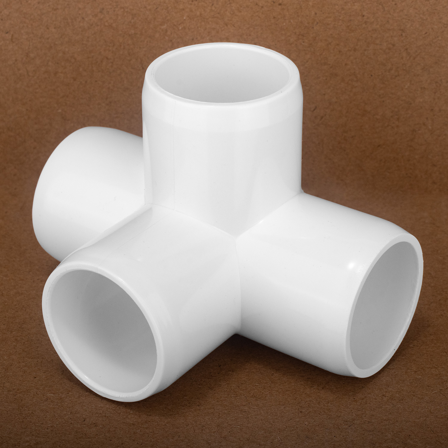 Cross-Border American Standard American Sch40 Stereo Pvc Pipe Fittings Furniture Grade Thickeneded Stereo Four-Way Water Pipe Joint Accessories