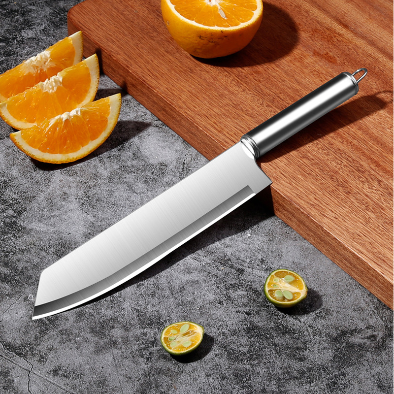 Watermelon cutting blade large lengthened fruit cutting artifact stainless steel fruit knife dormitory student special fruit knife household