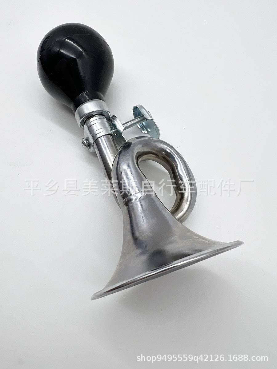 Super loud snail horn bicycle mountain bike air horn bicycle elbow retro horn bicycle horn