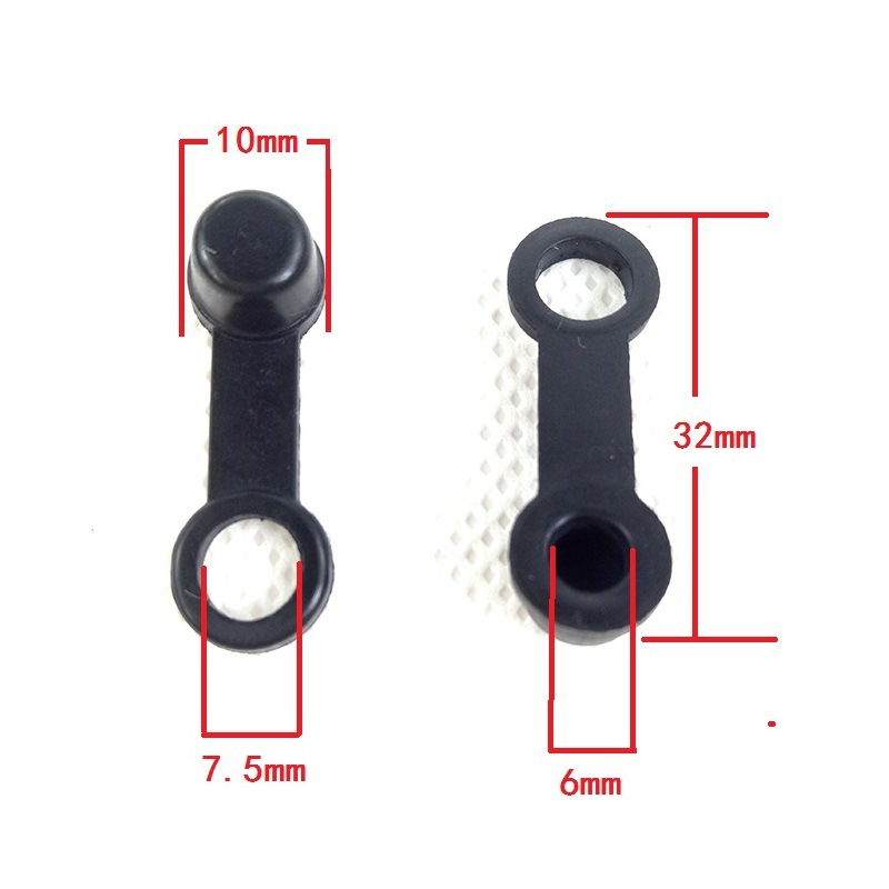Motorcycle electric car brake pump lower pump sub-pump caliper exhaust bleeding screw screw rubber dust cap