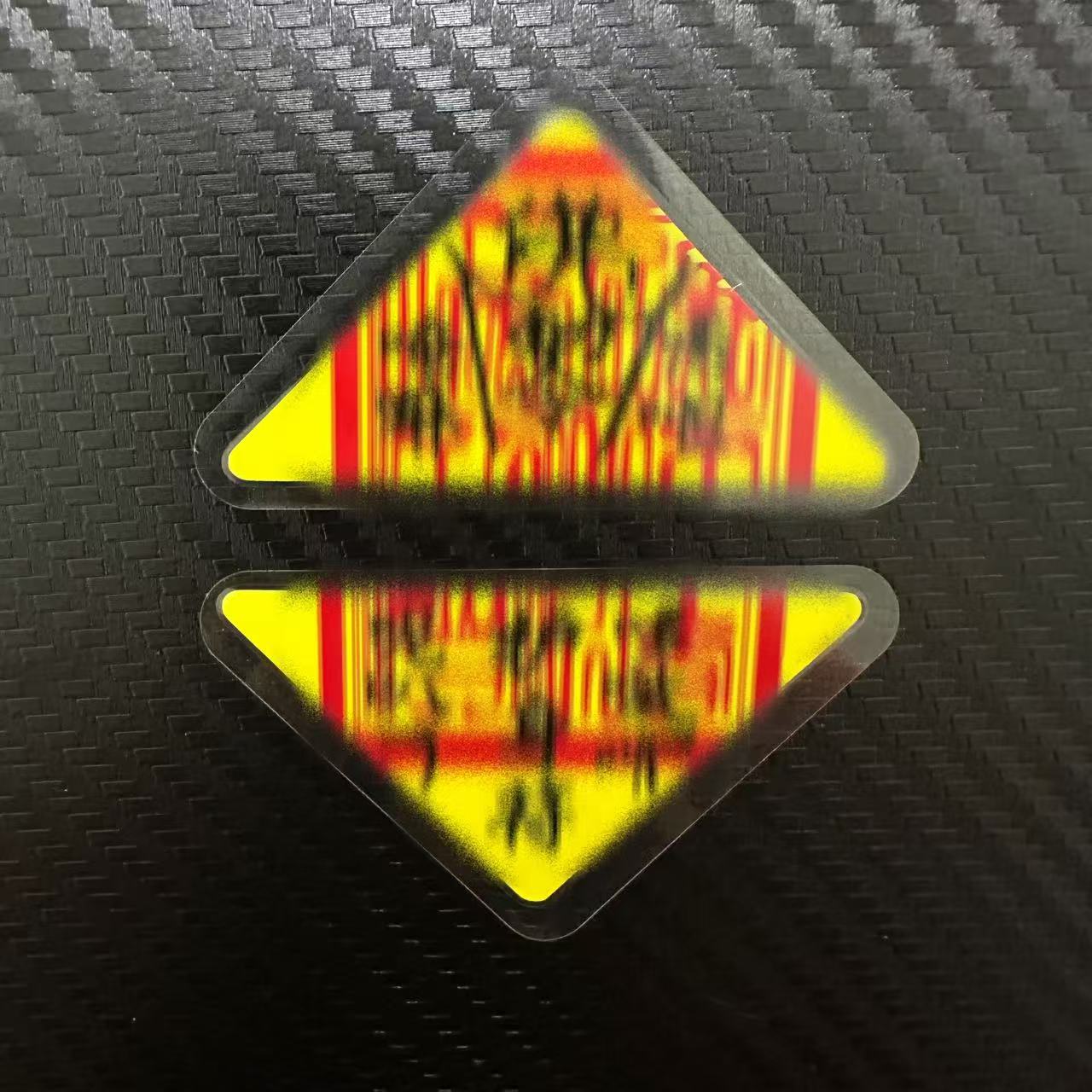 Brand New Thickeneded Rounded Corner Plastic Triangle Card, Refined Rounded Corner and Hard Version of Triangle Fortune