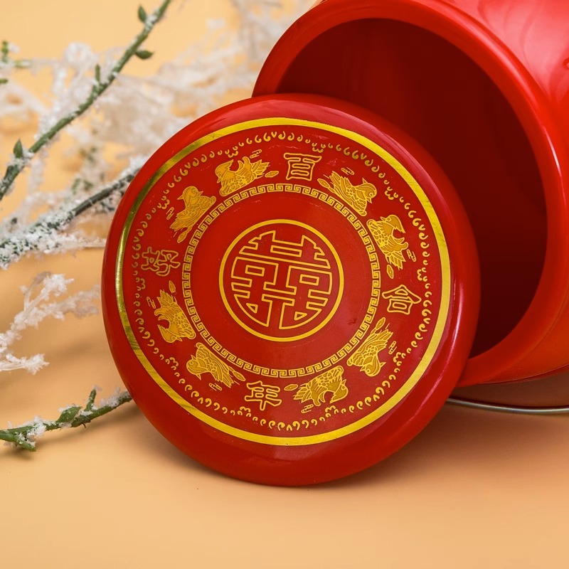 Wedding supplies children's bucket female bride Dowry wedding decoration wedding bucket red wedding toilet