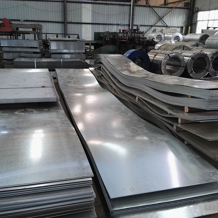 Guangdong Manufacturer Galvanized Iron Plate with Flower Galvanized Plate White Iron Plate Iron Plate Hot Galvanized Steel Plate Can Be Cut