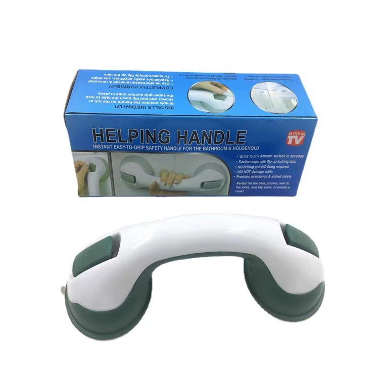 Nail-free Suction Cup Handrail, Wall-mounted Glass Door Handle, Bathroom Sliding Door Handle, Elderly Handrail, Bathroom Handrail