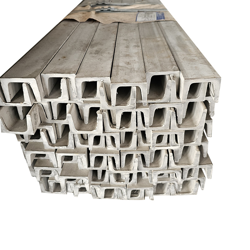 304 Stainless Steel Channel Steel Spot Wholesale 316L Material Stainless Steel Channel Steel Complete Specifications