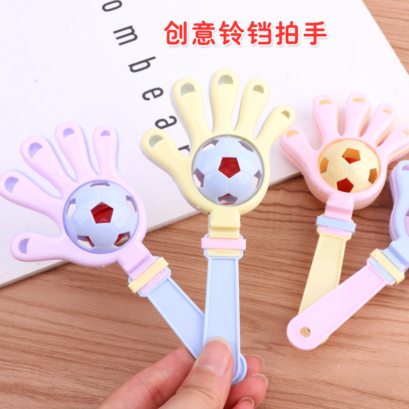 Children's Early Education Enlightenment Musical Instruments Parent-child Interaction Small Toys Hand-clap Soccer Rattle Fun to Push Small Gifts
