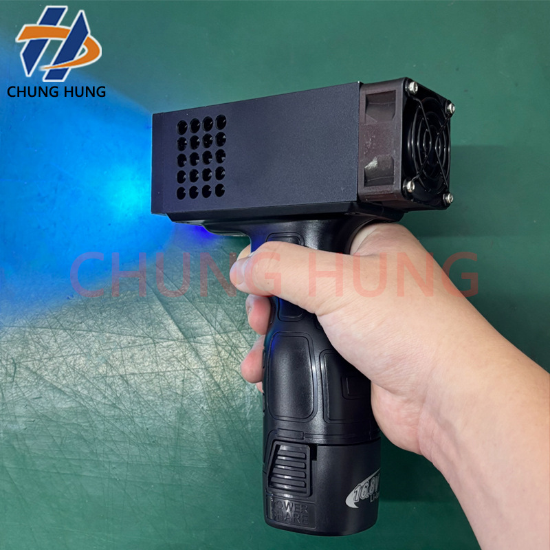 Car Putty Paint Flaw Detection Uv Rechargeable Handheld Uv Led Curing Lamp