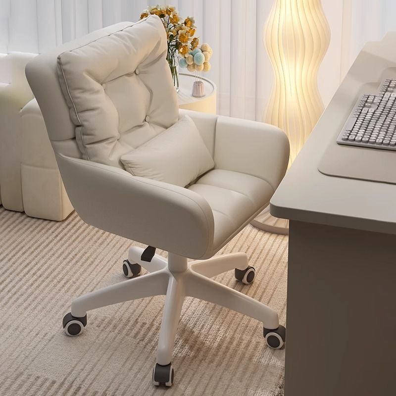 Компьютерный стул, стул для макияжа в спальне, стул для рабочего стола в общежитии, офисный стул с подлокотниками, домашний лифт-вращающийся стул
