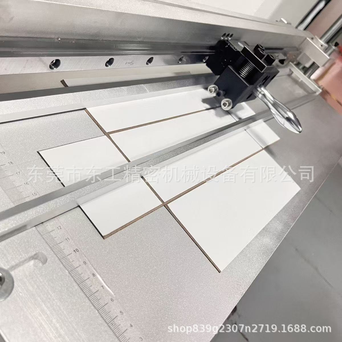 Professional High-Precision Manual Slotting and Proofing Machine Desktop Carton V-Slot Machine Tungsten Steel Blade Gray Board Manual Slotting Machine