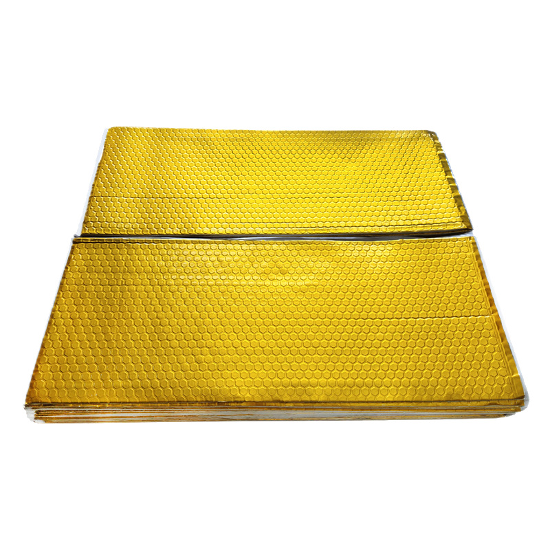 Car sound insulation anti-vibration board cotton material four-wheel door panel sound-absorbing cotton car full car tire professional noise reduction sticker self-adhesive