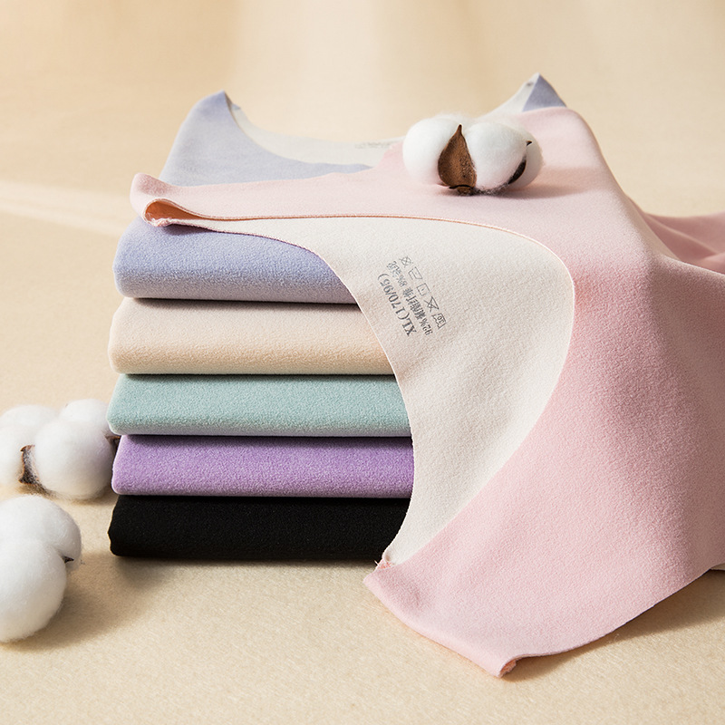 Two-color double-sided velvet seamless men's and women's warm vest with shape cutting vest plus sanding base underwear manufacturers wholesale