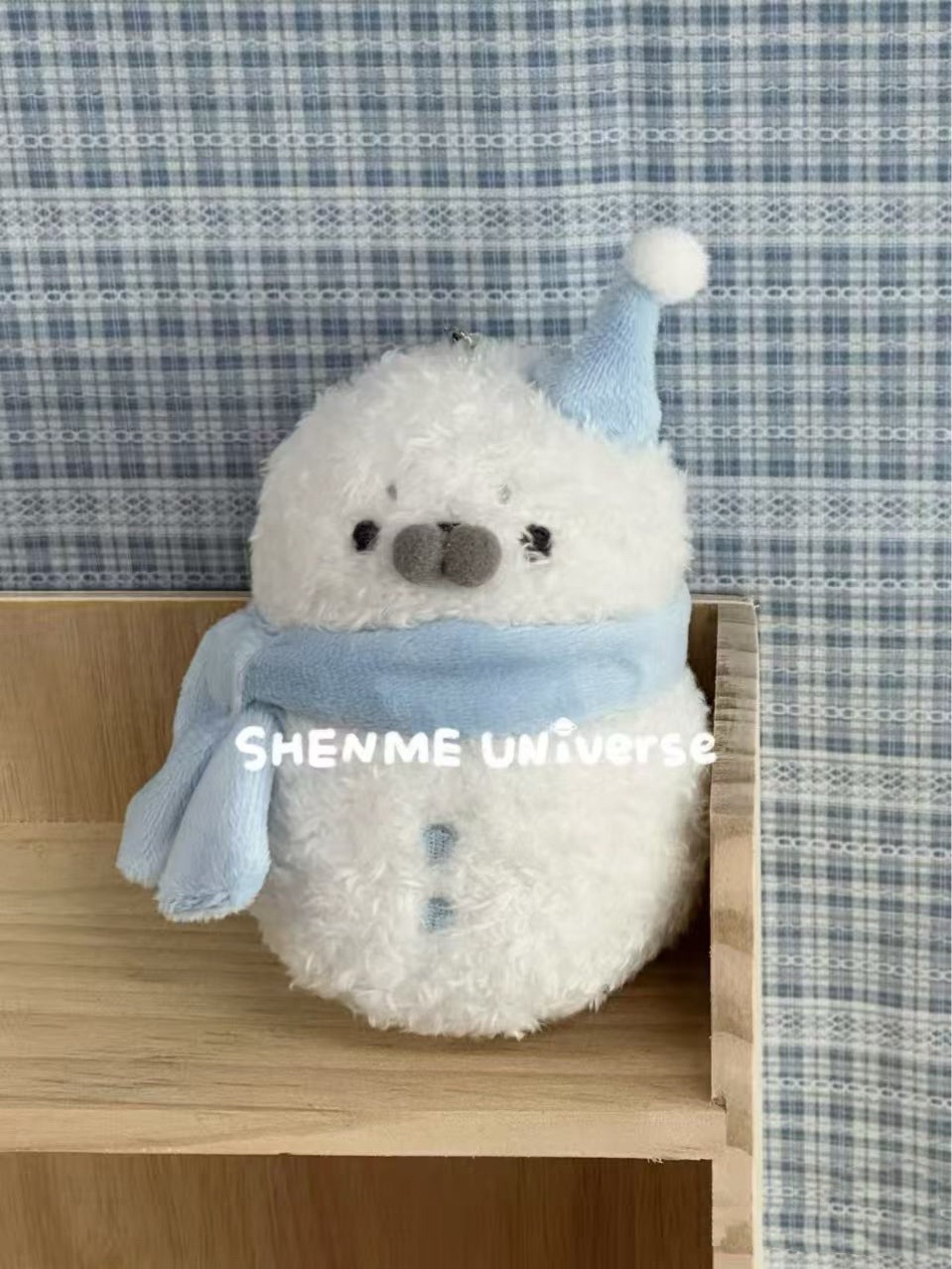Супер милый плюшевый тюлень-снеговик с шарфом, милый брелок для сумки, подарок для девочек, новый стиль