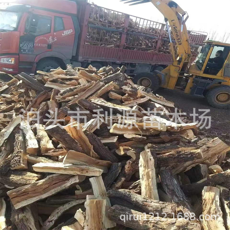 Processed Fireplace Firewood, Jujube Firewood, Large Density Wood, Hard and Burn-Resistant Dry Wood, Home Heating Campfire Firewood
