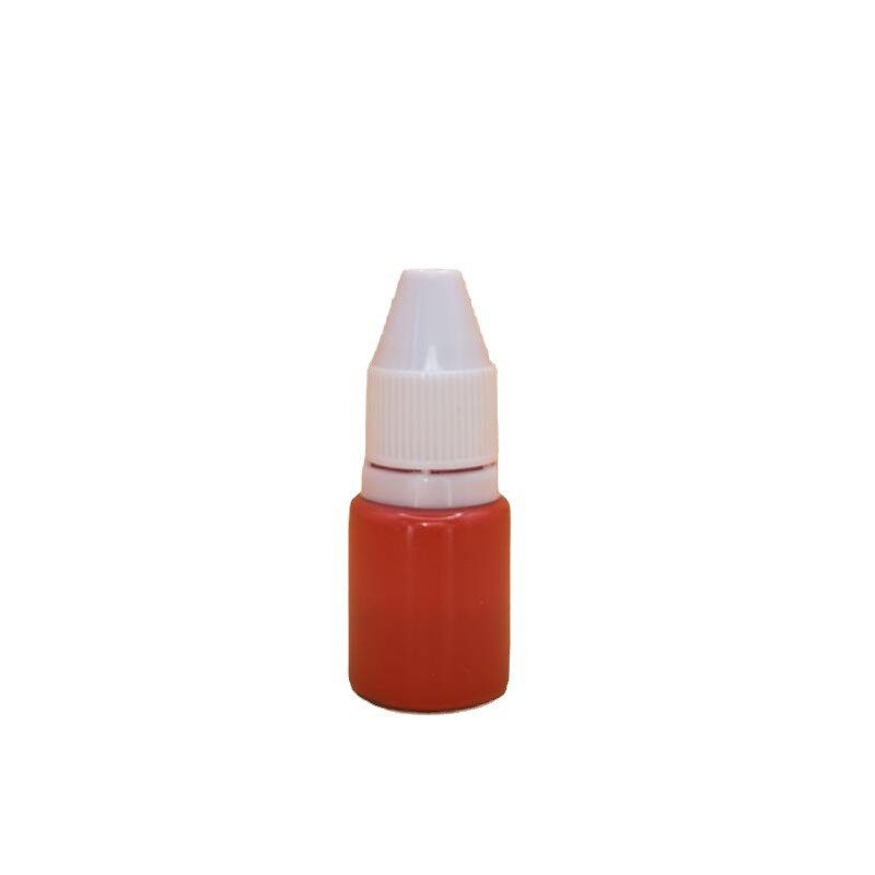 Yindehao Photosensitive Ink E-Commerce Model 10ml Small Bottle Colorful Ink 5ml Red Seal Oil Small Bottle Free