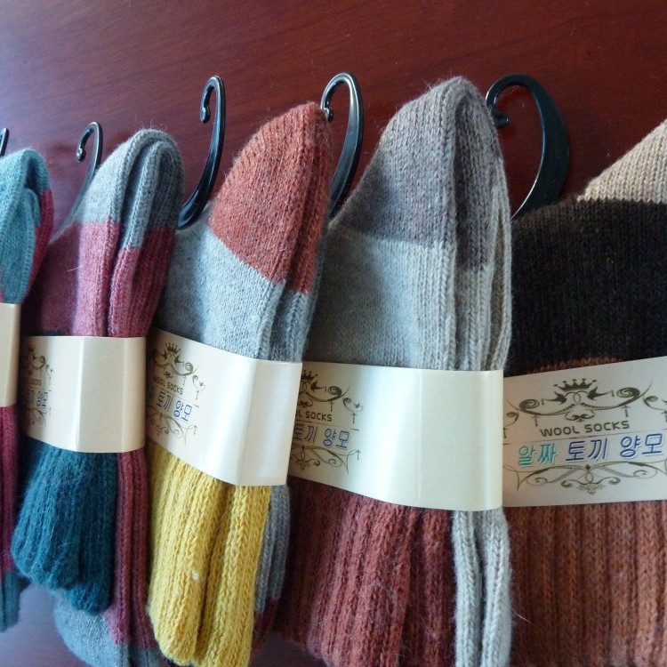 Haining wool socks production rabbit wool socks manufacturers to undertake rabbit wool socks orders