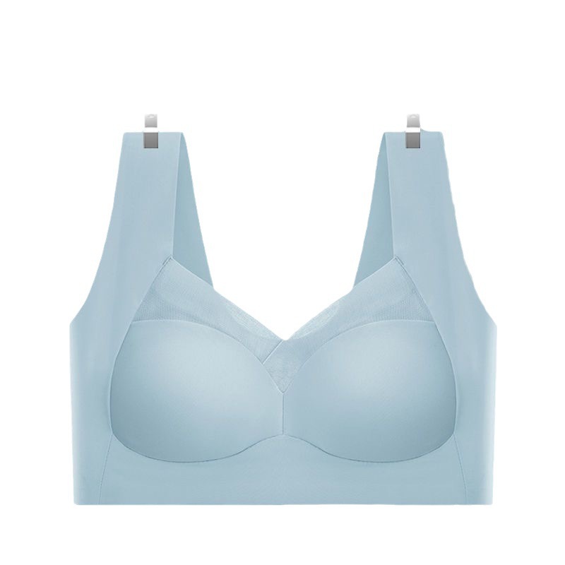 Sasha Vaca One-piece Fixed Latex Cup Seamless Ice Silk Thin Beautiful Back Wrap Breast-free Rings Sports Tube-work Underwear