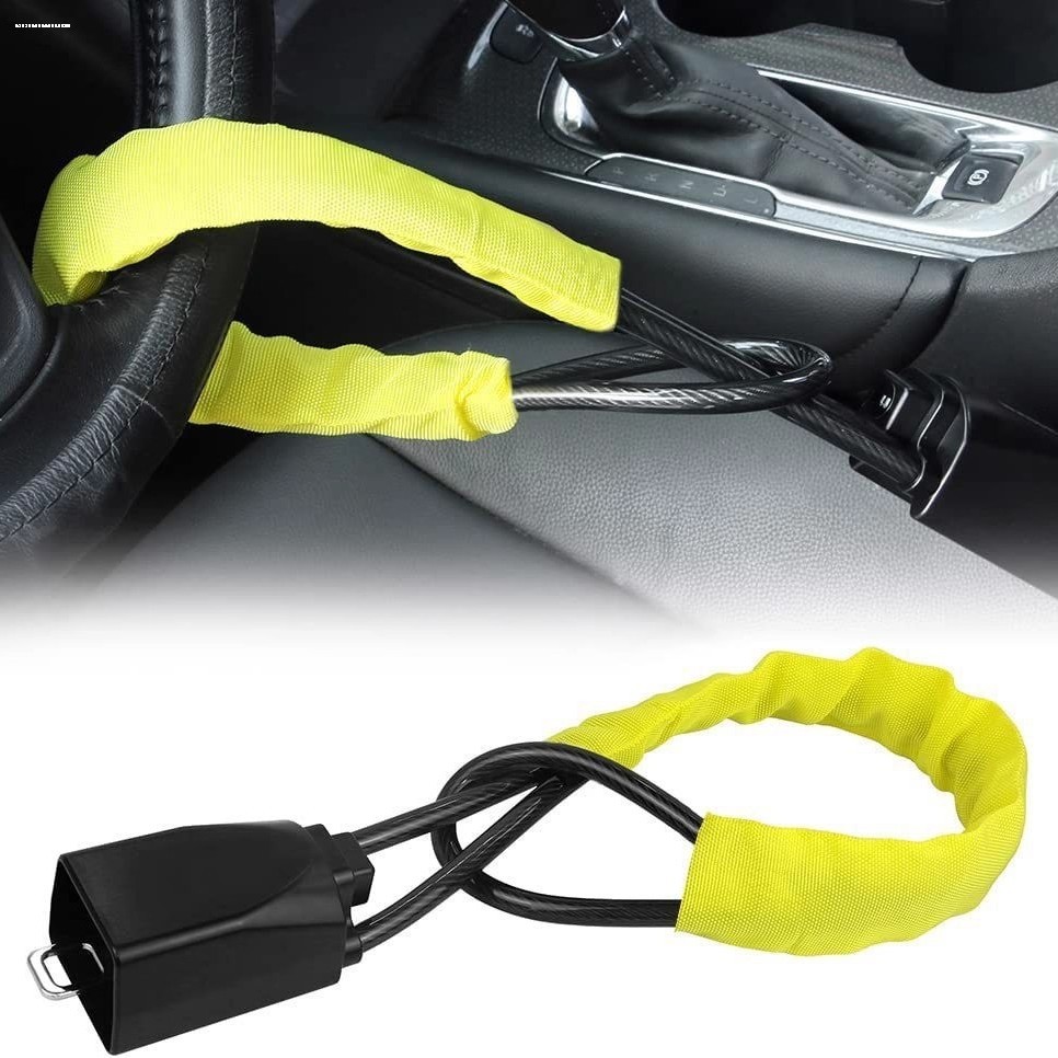 Car Steering Wheel Lock, Special Anti-Theft Lock, Car Faucet Handlebar Safety Buckle, Head Lock, Mortgage Car Artifact