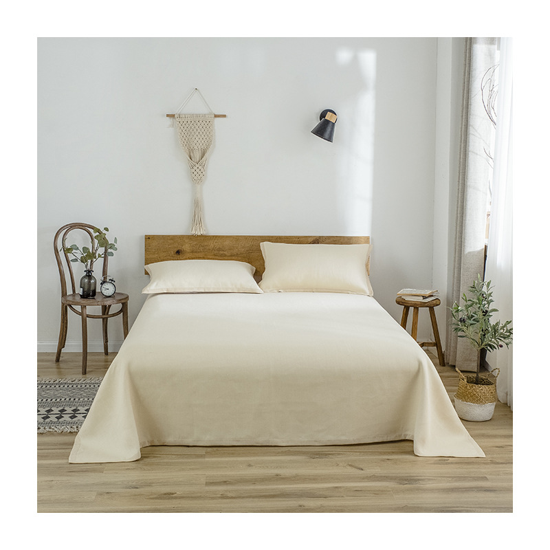 Hemp Mat 100% Pure Hemp Three-Piece Set Including Pillowcase Baby Can Use Sweat-Absorbent and Breathable Hemp Mat Three-Piece Set