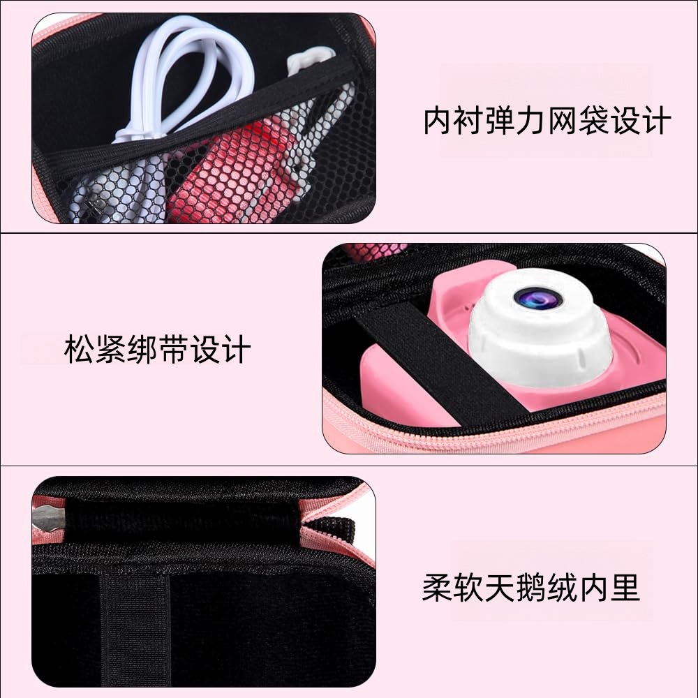 Factory Customized Kidsren's Digital Camera Eva Cosmetics Bag Outdoor Travel Sports Camera Packaging Storage Box