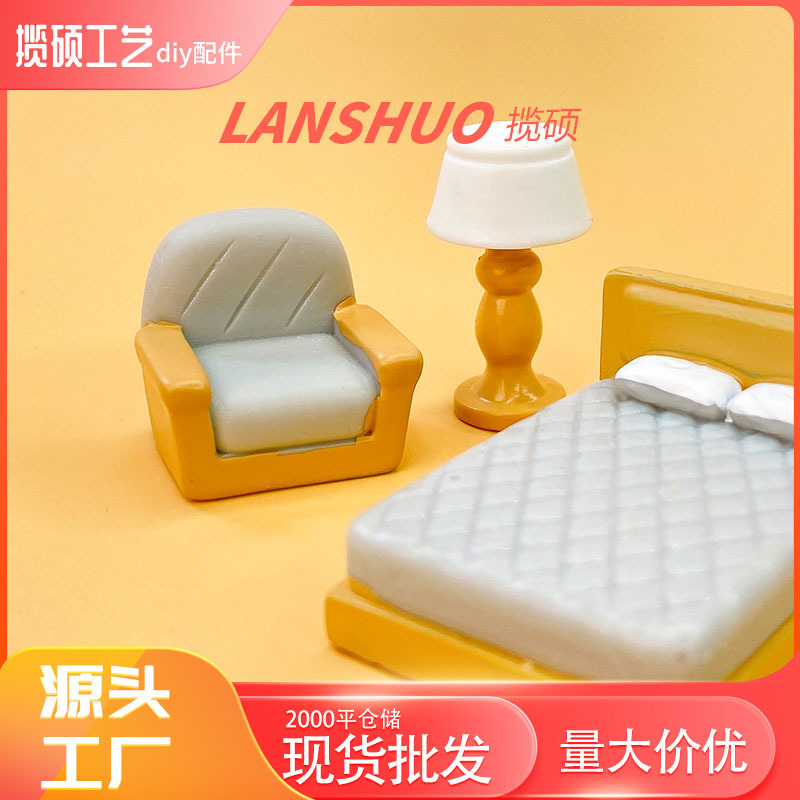 Creative Artificial Mini Pocket Furniture Play House DIY Dollhouse Landscaping Decoration Desktop Small Ornaments