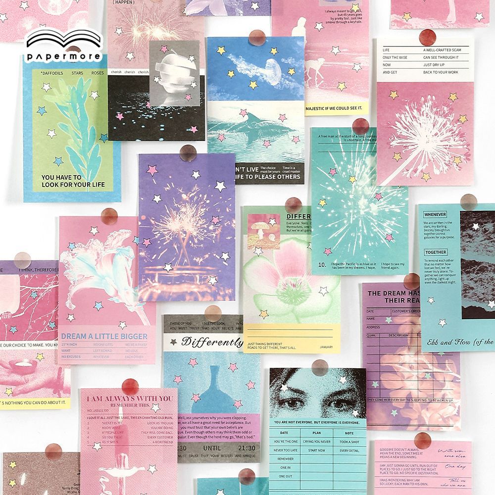 Бумага для письма Papermore, материал для книги, серия Star Moment, простой корейский справочник, DIY фон для декорации