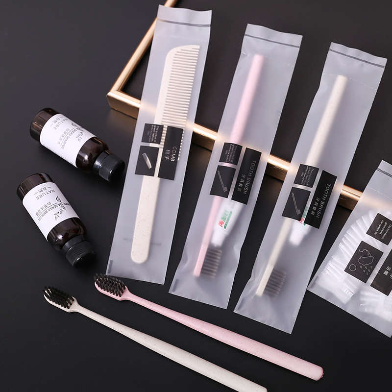 Manufacturer Wholesale Hotel Disposable Toothbrush Set Hotel Toothbrush B&B Disposable Toothbrush Toothpaste Soft Bristles Customization
