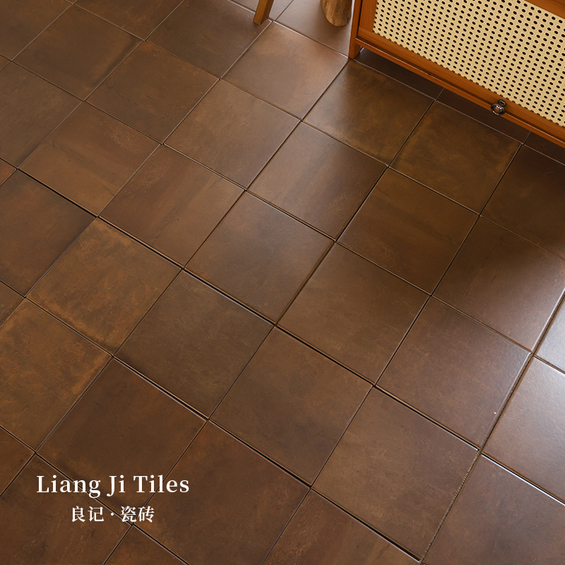 Антикварная плитка цвета карамели для пола, коричневая плитка с текстурой для магазина одежды, гостиницы, туалета, кухни