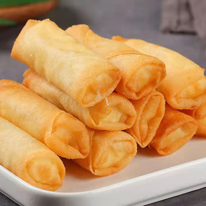 Arnold Crispy Milk Rolls 280g Specialty Snacks Fried Milk Fried Goods Shunde Double Skin Milk Quick-Frozen Food Semi-Finished Products