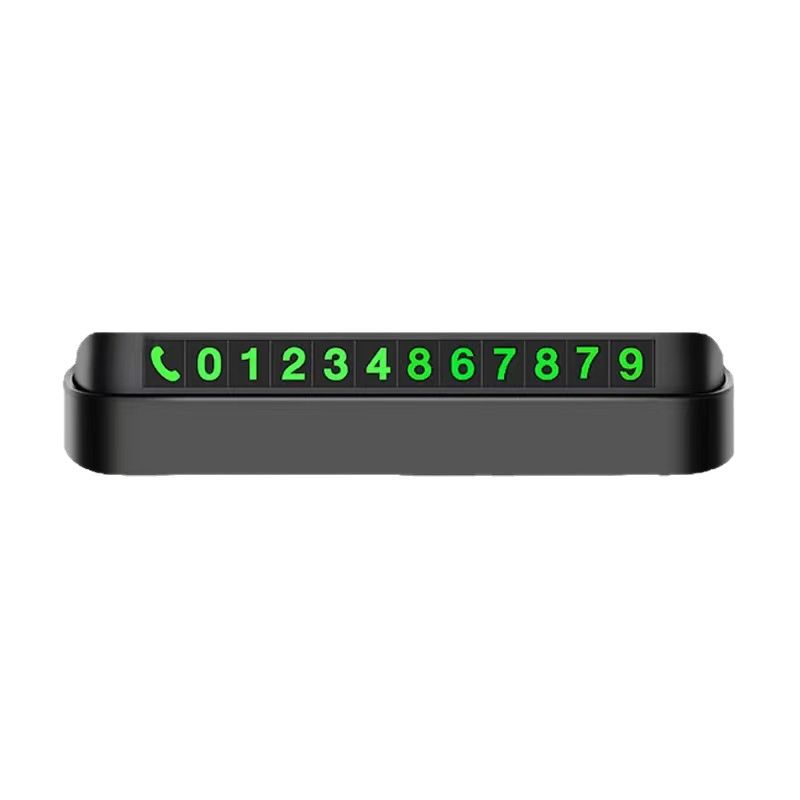 Temporary Parking Plate Car Magnetic Mobile Phone Number Plate Car Supplies Reversible Parking Mobile Phone Number Plate