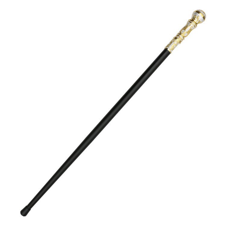 Cane for Elderly with Anti-Slip Sword, Alloy Integrated Self-Defense Stainless Steel Walking Stick, Performance Cosplay Prop Weapon for Men and Women