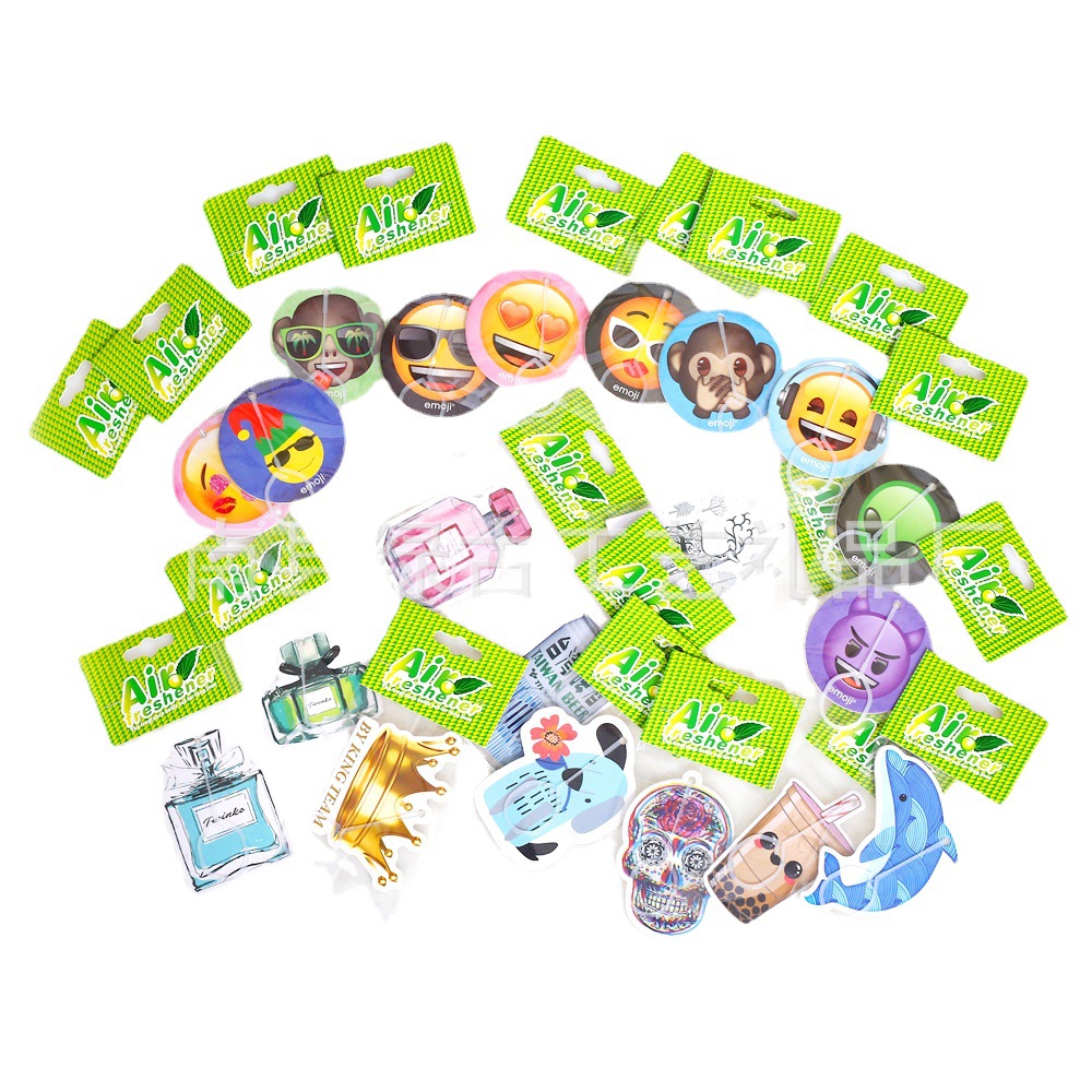 Manufacturer Customized Paper Car Perfume Tablets, Car Air Outlet Fragrance Tablets, Car Paper Fragrance Tablets Customized Oem