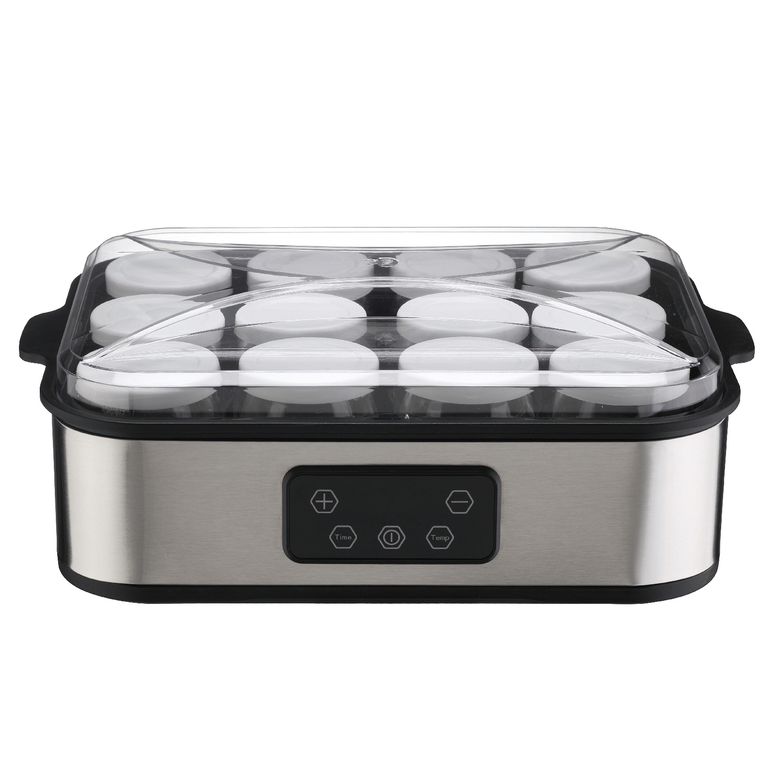 12-Cup Yogurt Machine Jam Ice Cream Yogurt Pudding Breakfast Yogurt Fermentation Machine Yogurt Maker Cross-Border Use