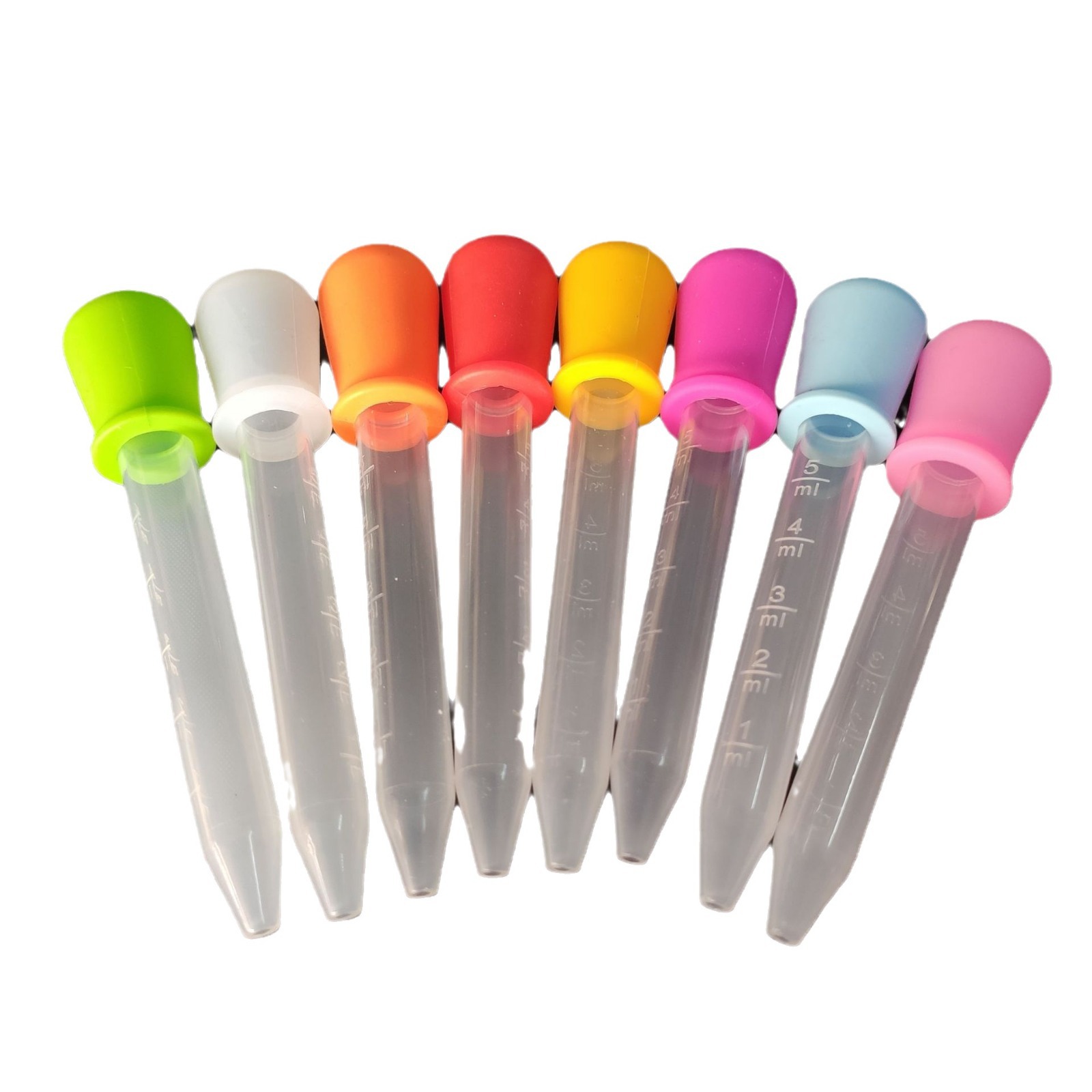 Multifunctional 5ml Baby Medicine Feeder Silicone Dropper Kidsren's Anti-Choking Feeding Glue Head Medicine Dropper