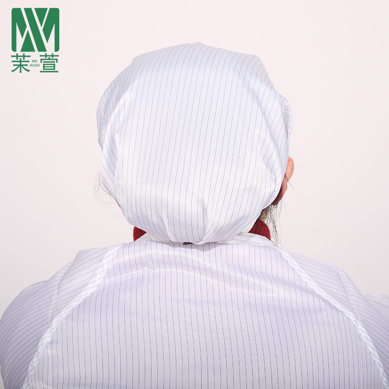 Anti-static hat dust-free hat workshop work hat men's and women's food dust-proof hat size peaked cap breathable wholesale