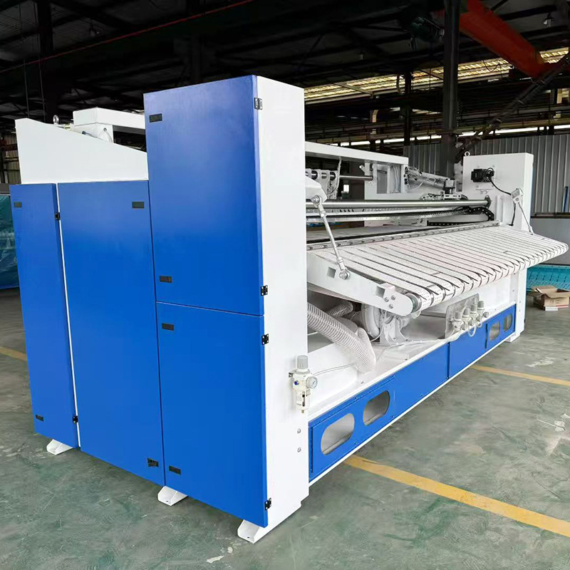 3.6m Station Fabric Spreading Machine Large Hotel Laundry Factory Cloth Delivery Conveyor Ironing Sheet Quilt Cover Spreading Machine