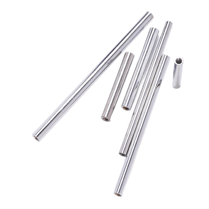 M4 Internal Threaded Lighting Connector Fastener Hollow M4 Through-Hole Hollow Connecting Tube Joint Internal Threaded Rod