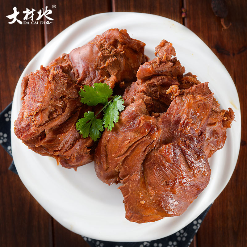 Big Wood spiced sauce mutton cooked food vacuum instant food Shanxi Huairen specialty braised mutton snack fresh 150g