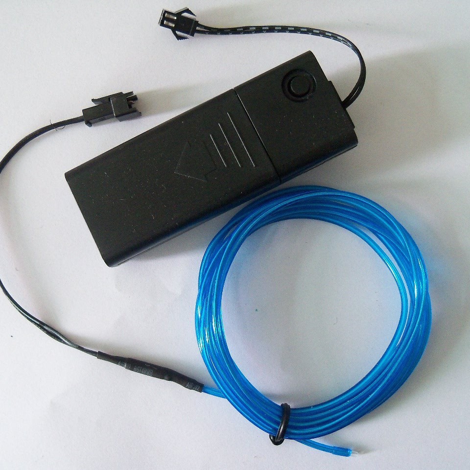 El Luminous Wire Manufacturer Directly Supplies Cold Light Car Clip-On Edge-Free Ambient Light, Foldableable Multi-Color Luminous Wire