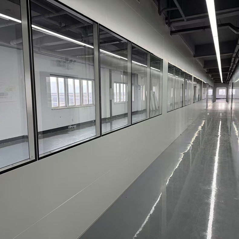 Manufacturer Purification Workshop Clean Room Laboratory Glass Fixed Window Purification Observation Window Double-Layer Hollow Observation Window