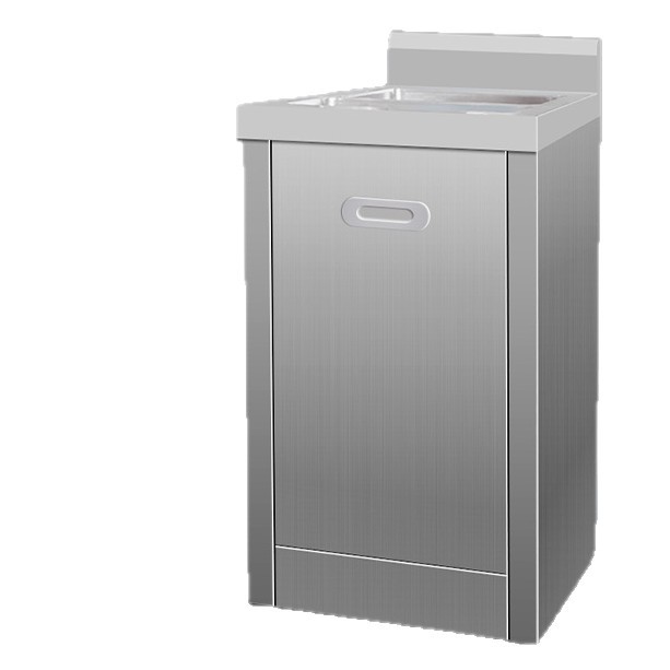 Stainless Steel Sink for School Canteens, Stainless Steel Wash Basin for Dust-Free Workshops, Support for Customized Size Foot Pools