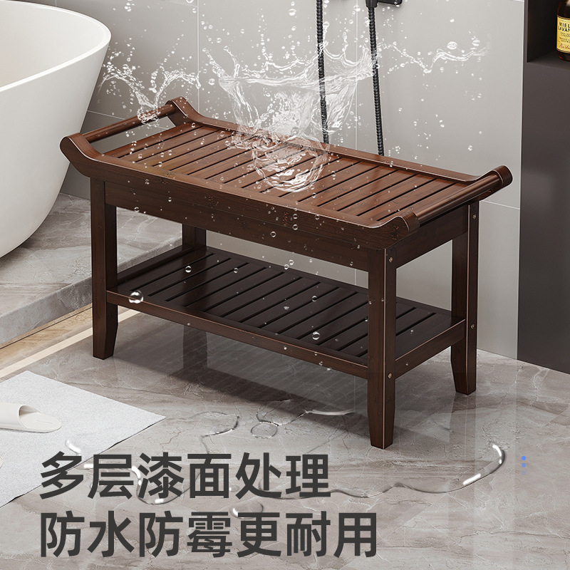 Bathroom Bath Stool Non-Slip Bathroom Seat Bath Special Stool Shower Room Artifact Wash Stool Starting from One Piece