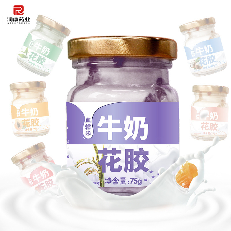 Мгновенное желе из цветочной смолы, питательное для беременных, оптовая продажа желе из рыбы