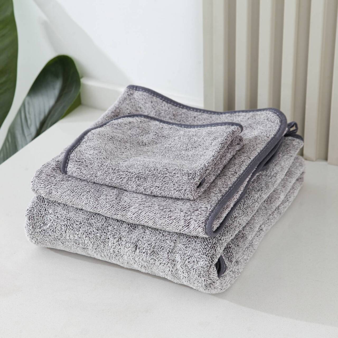 Wholesale Live Broadcast of Foreign Trade Inventory Surplus: American Santel Original Microfiber Three-Piece Set of Square Towel, Face Towel, and Bath Towel