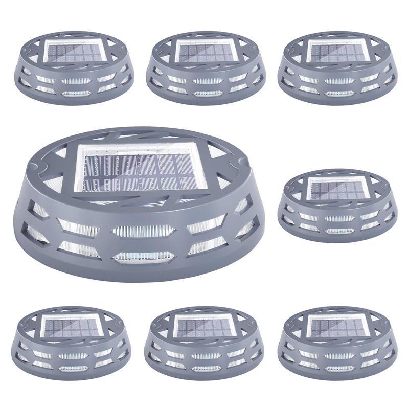 Solar Lights, Outdoor Garden Lights, Underground Lights, Pastoral Lawn Lights, Anti-Pressure Die-Cast Aluminum Atmosphere Lights, Cross-Border Amazon