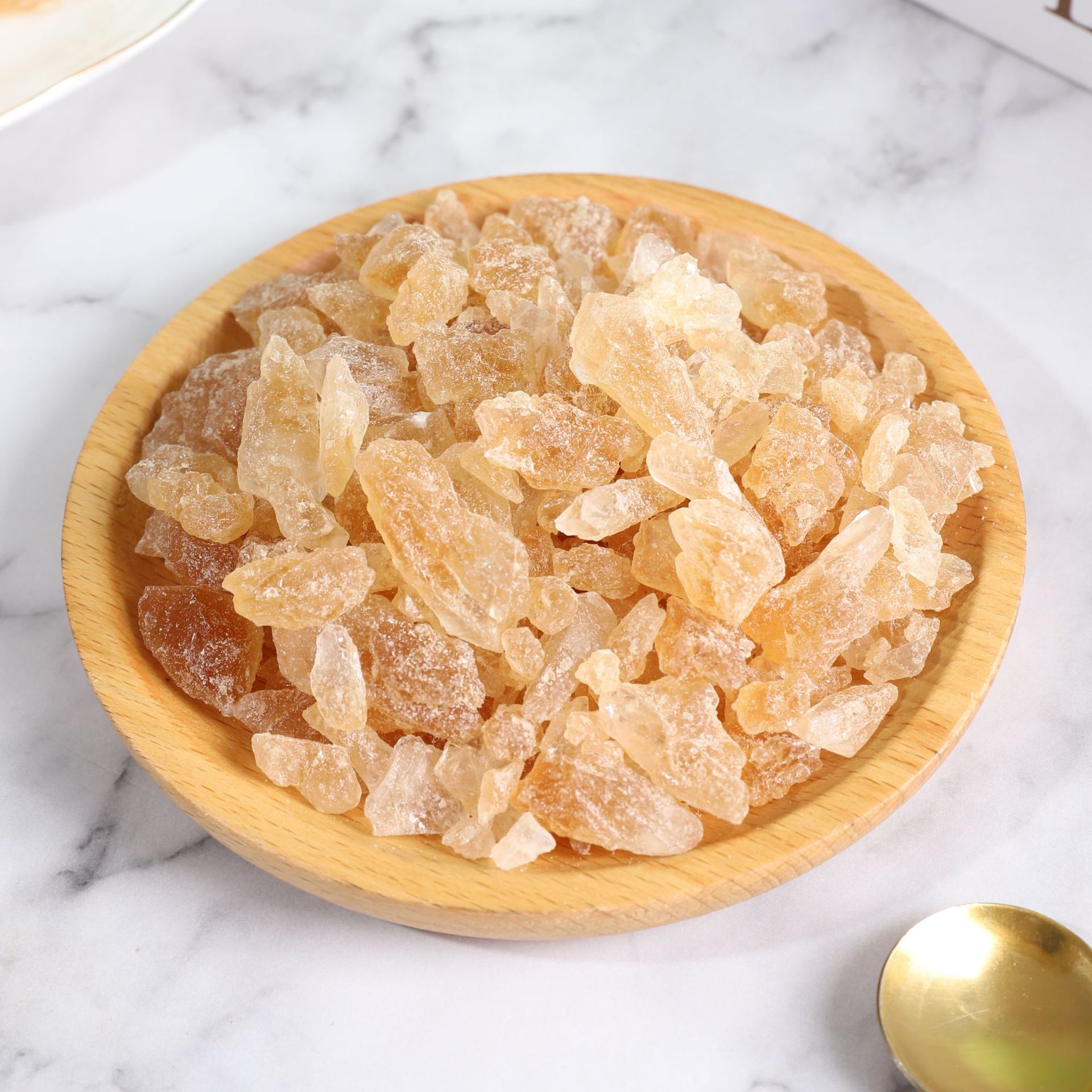 Crystal sugar yellow crystal sugar old crystal sugar small polycrystalline earth crystal sugar factory wholesale 50g small package