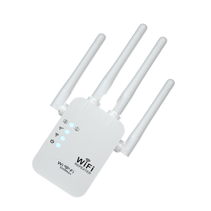 WIFI Repeater Signal Booster Home Four Antenna Network Extender Wireless Signal Amplifier Amplifier