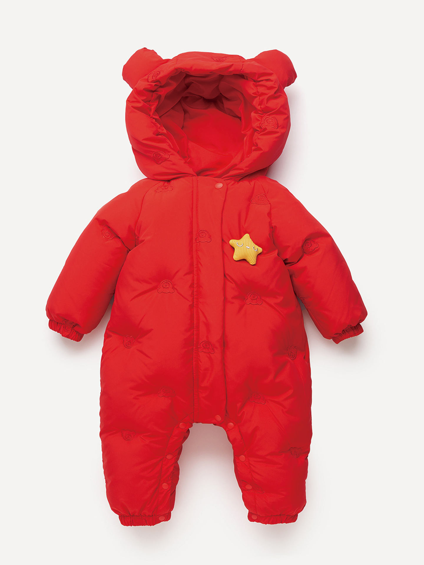 New Baby down Jacket Jumpsuit for Men and Women, Baby down Outing Clothing, Infant Crawling Clothing, Ski Jumpsuit, Winter