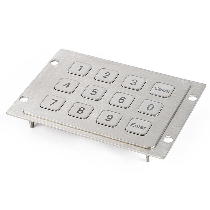 Metal Keyboard Industrial Keyboard Self-Service Vending Machine Keyboard Keys Keycap Manufacturer Wholesale